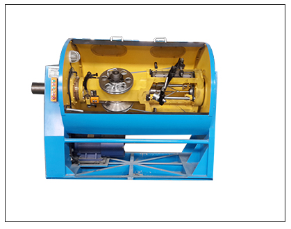 All-electrically controlled steel belt armoring machine All-electrically controlled steel belt armoring machine