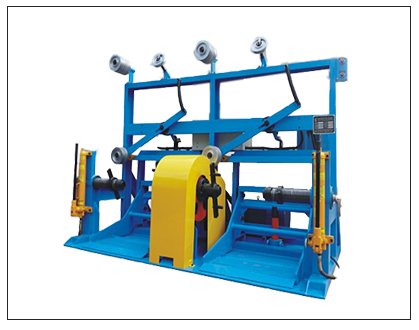 Double-arm power take-off machine Double-arm power take-off machine